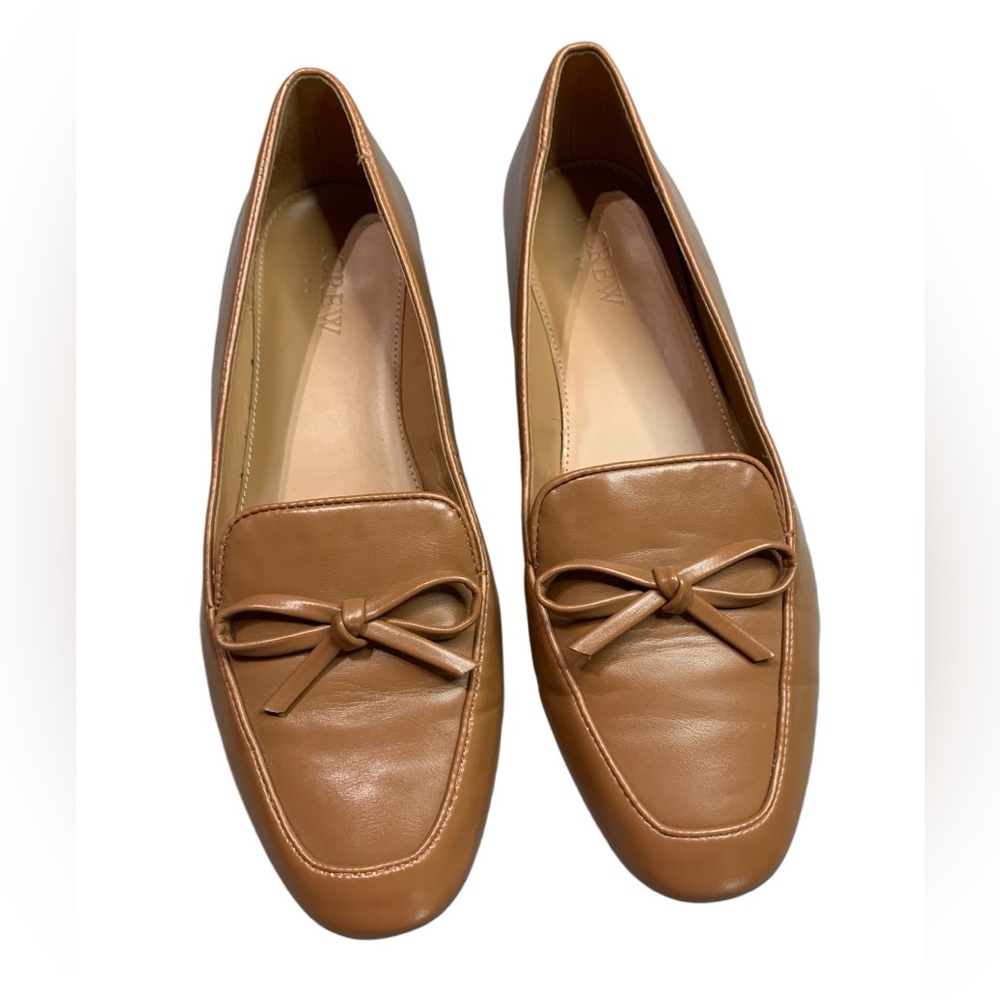 EUC J. Crew Bow Loafers